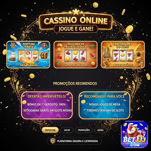 Cliente jogando no celular com fácil acesso ao cassino