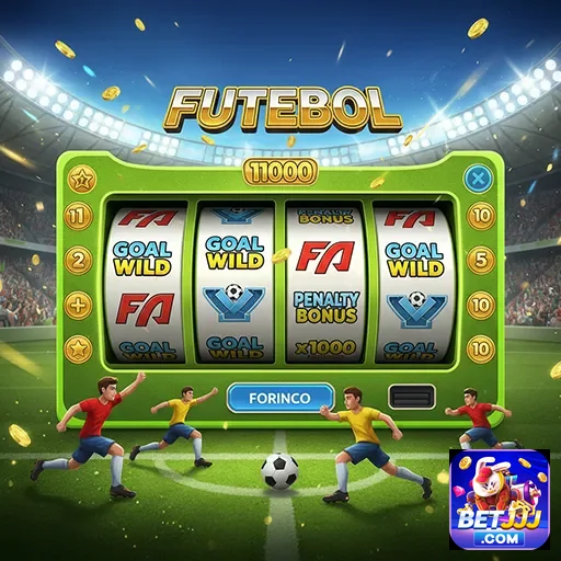 Imagem do jogo de slot de futebol no site betjjj, destacando gráficos vibrantes e temática esportiva.